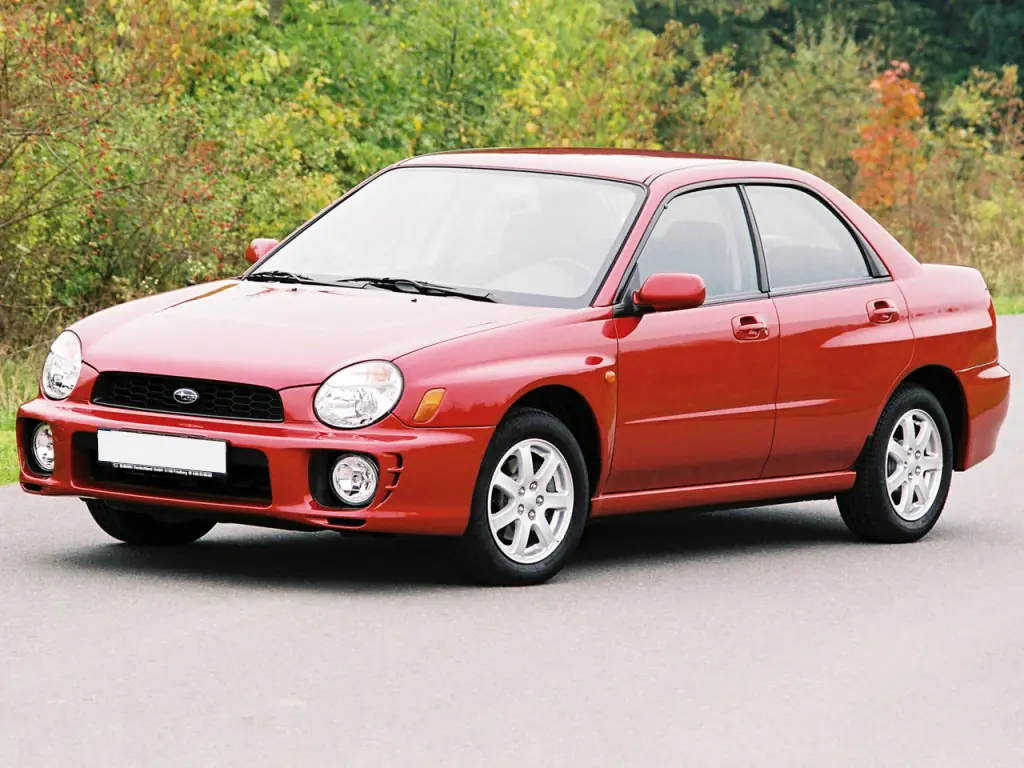 Subaru Impreza (GD9) 2 поколение, седан (04.2000 - 10.2002)